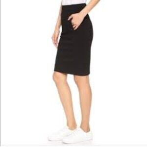 Diane Von Furstenberg NEW KOTO Double Zip Pockets Pencil Skirt